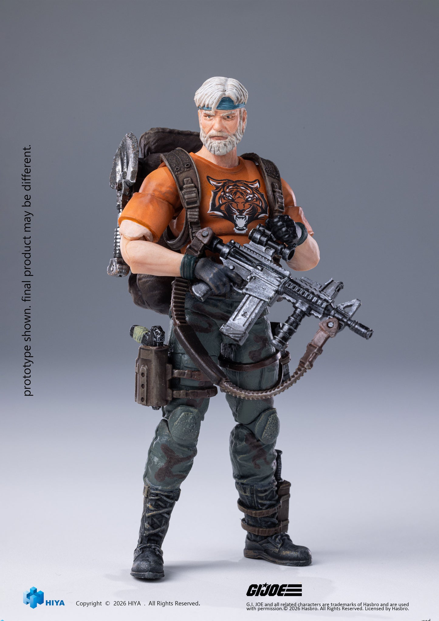 Outback Tiger Force - G.I JOE Exquisite Mini Series 1/18 Scale Action Figure By HIYA Toys