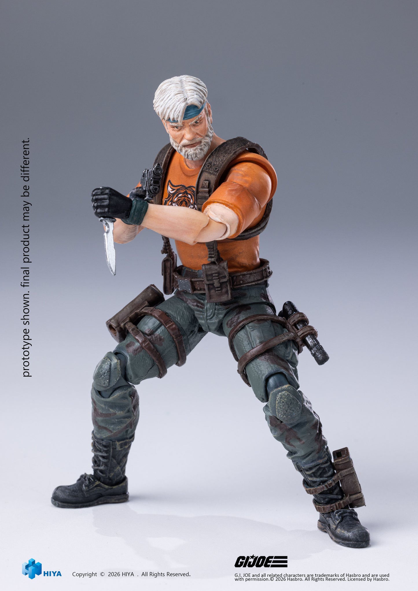 Outback Tiger Force - G.I JOE Exquisite Mini Series 1/18 Scale Action Figure By HIYA Toys