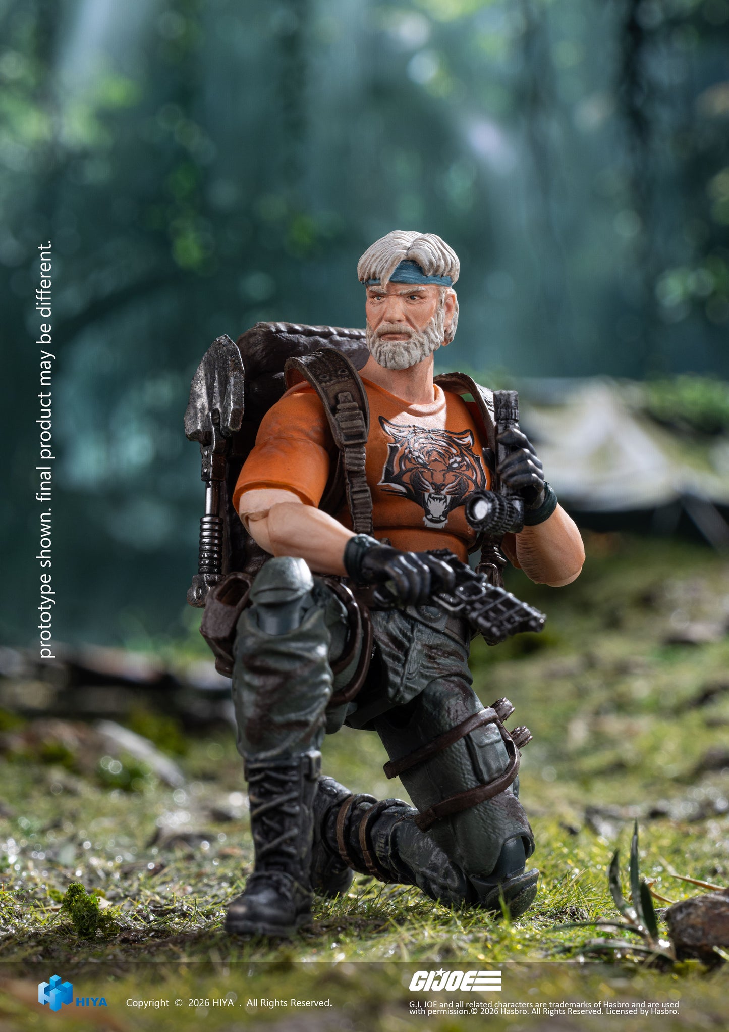 Outback Tiger Force - G.I JOE Exquisite Mini Series 1/18 Scale Action Figure By HIYA Toys