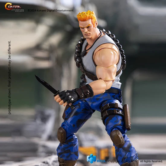 Contra Operation Galuga Bill Rizer & Lance Bean - Exquisite Basic Series 1/12 Scale Action Figure By HIYA Toys