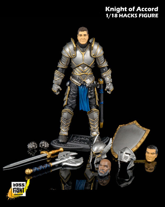 Knight of Accord - Vitruvian H.A.C.K.S Series Action Figure By Boss Fight Studio