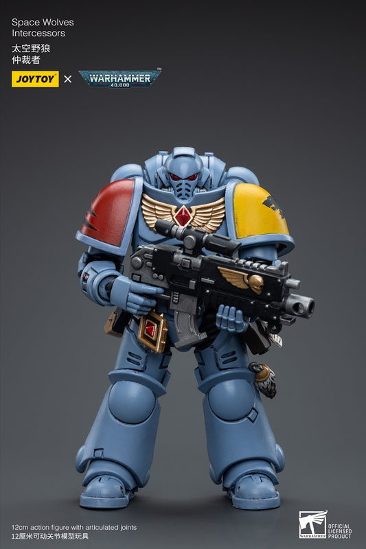 (Rare) Space Wolves Intercessors 3.0 - Warhammer 40K Action Figure By JOYTOY
