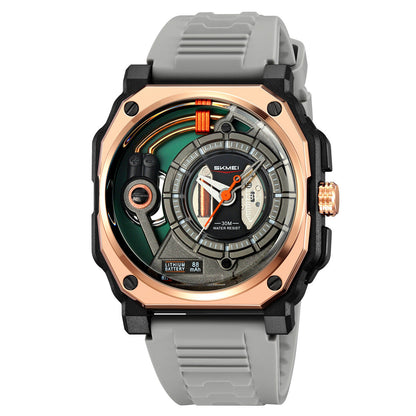 SKMEI-Fashion Business Men's Waterproof Quartz Watch-2533