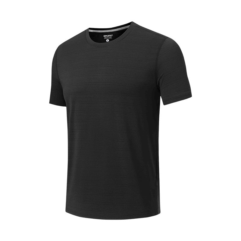 Crew Neck Workout Sports T-Shirt - (Quick-Drying)