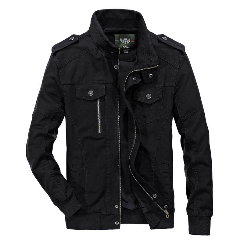 Stand-Up Jacket - Black