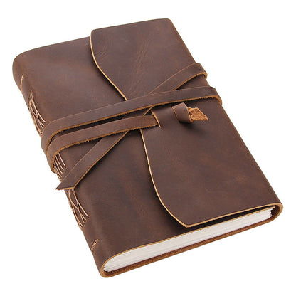 Crazy Horse Leather Traveler's Diary (8.5 * 11cm/10.5 * 13cm)