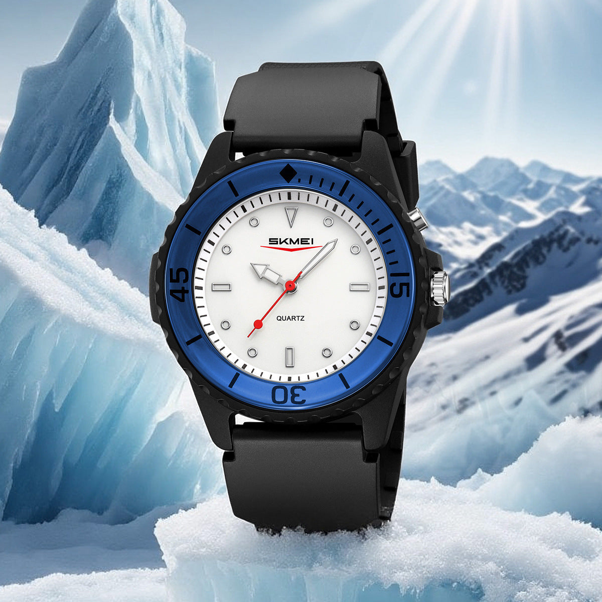 SKMEI-Fashion Business Men's Waterproof Quartz Watch-2433