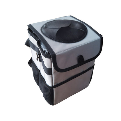 Car Organizer Box - Collapsible Vehicle Storage Bin（6.30 × 5.91 × 9.84 inch）
