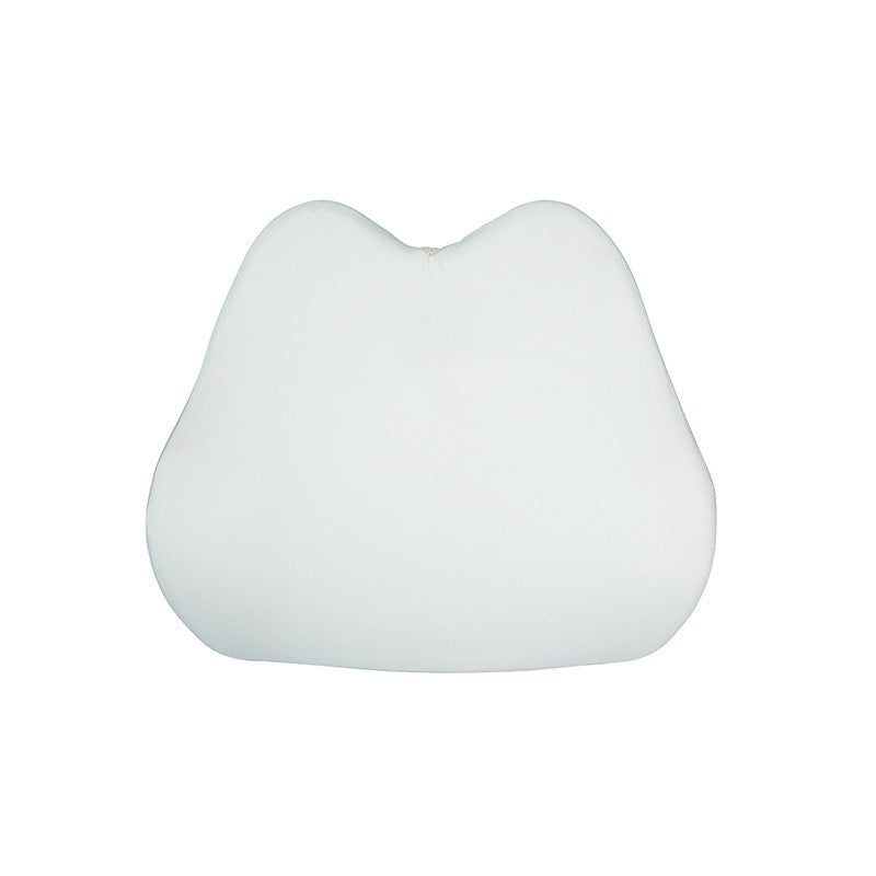 Ice Silk Car Headrest / Waist Set - Cartoon