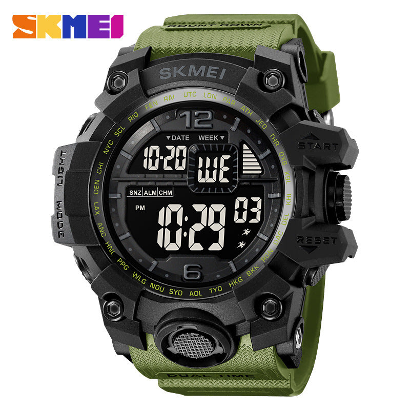 SKMEI - Waterproof Digital Sports Watch for Men - Outdoor Adventure Style-2245