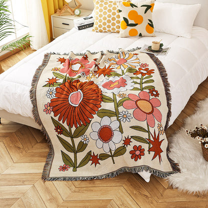 Home Decor Blanket-Blossom