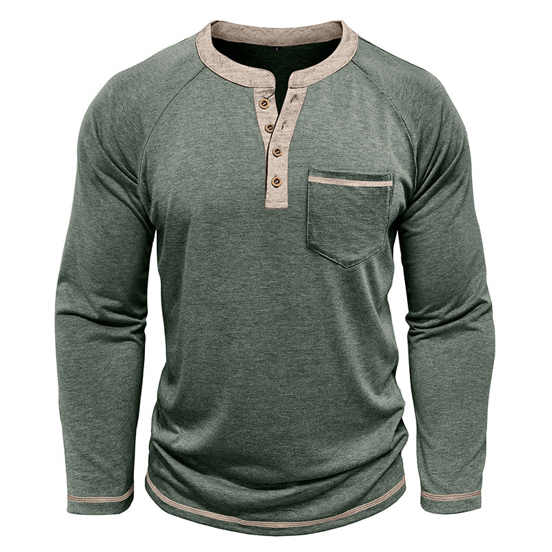 Autumn and Winter Men's Long Sleeve