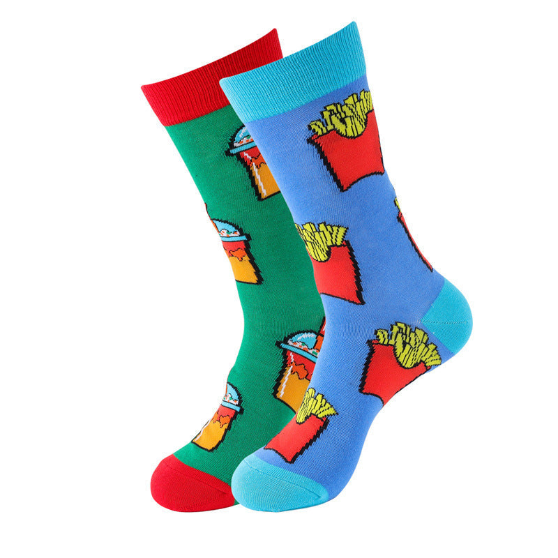 Trendy Men - Burger Fries Socks