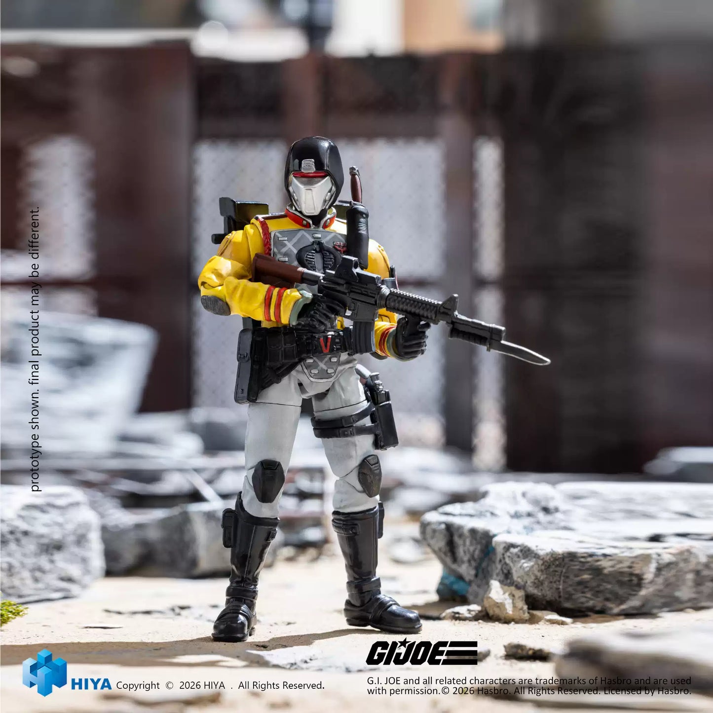 G.I.Joe Crimson Guard Python Patrol Version - HIYA Exquisite Mini Series 1/18 Scale Action Figure