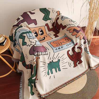 Home Decor Blanket-Graffiti