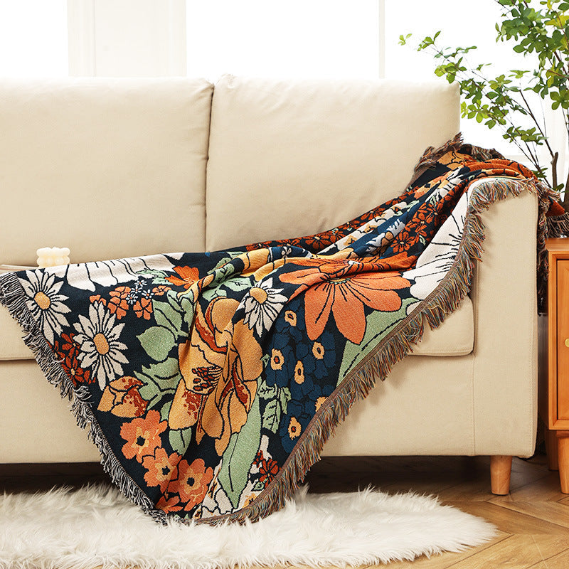 Home Decor Blanket-Blossom
