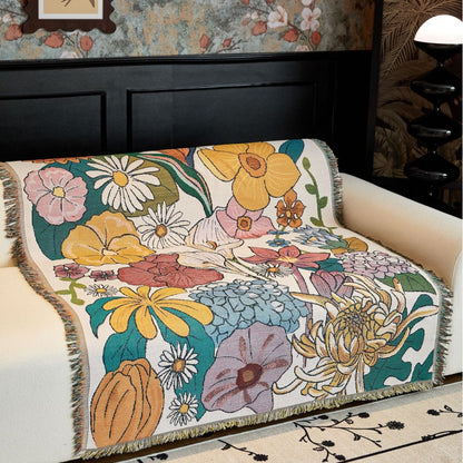 Home Decor Blanket-Floral Cluster