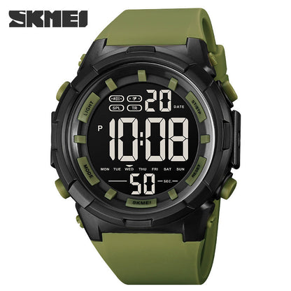 SKMEI - Waterproof Digital Sports Watch for Men - Outdoor Adventure Style - 1845