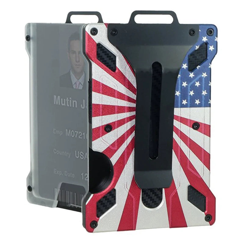 RFID Blocking Slim Lightweight Multi-Functional Card Holder