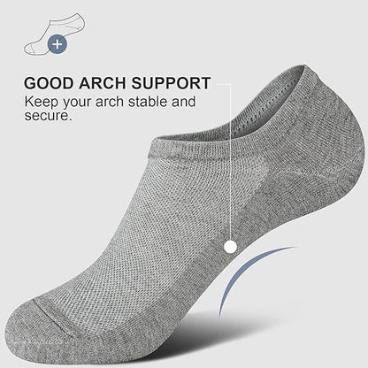 5 Pairs Pack-Large size heel socks