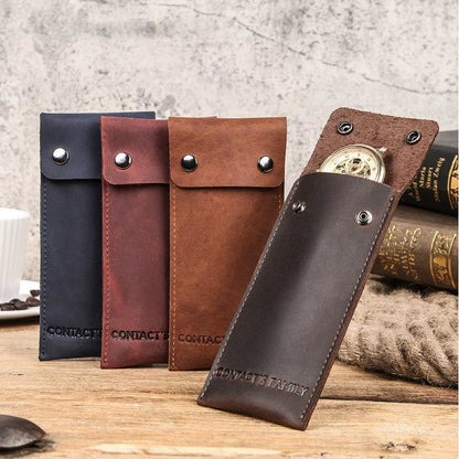 Vintage Leather - Watch Storage Bag (Single)