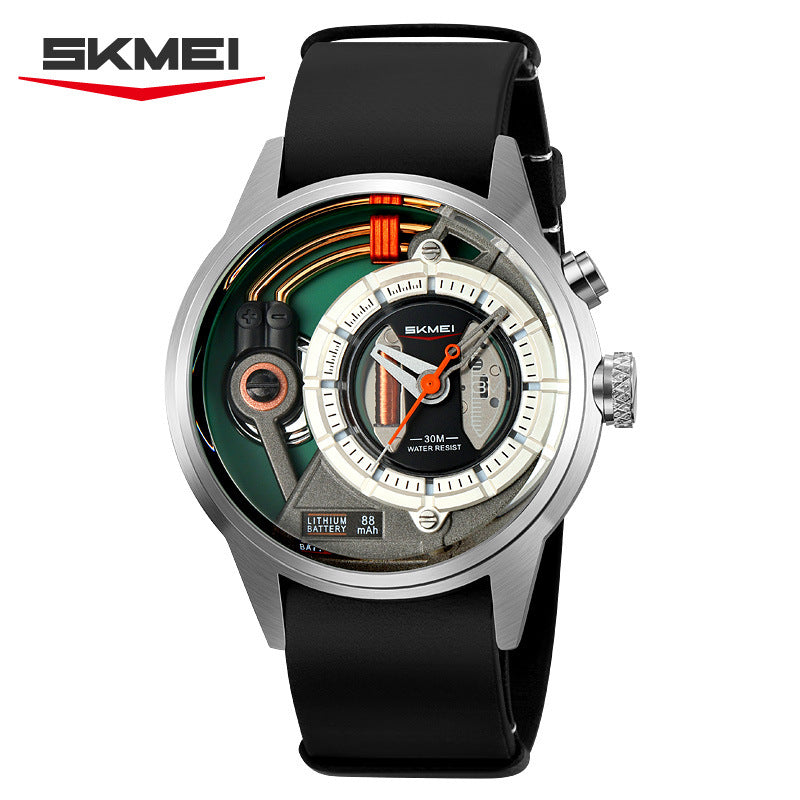 SKMEI-Fashion Business Men's Waterproof Quartz Watch-2333