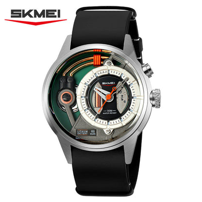SKMEI-Fashion Business Men's Waterproof Quartz Watch-2333