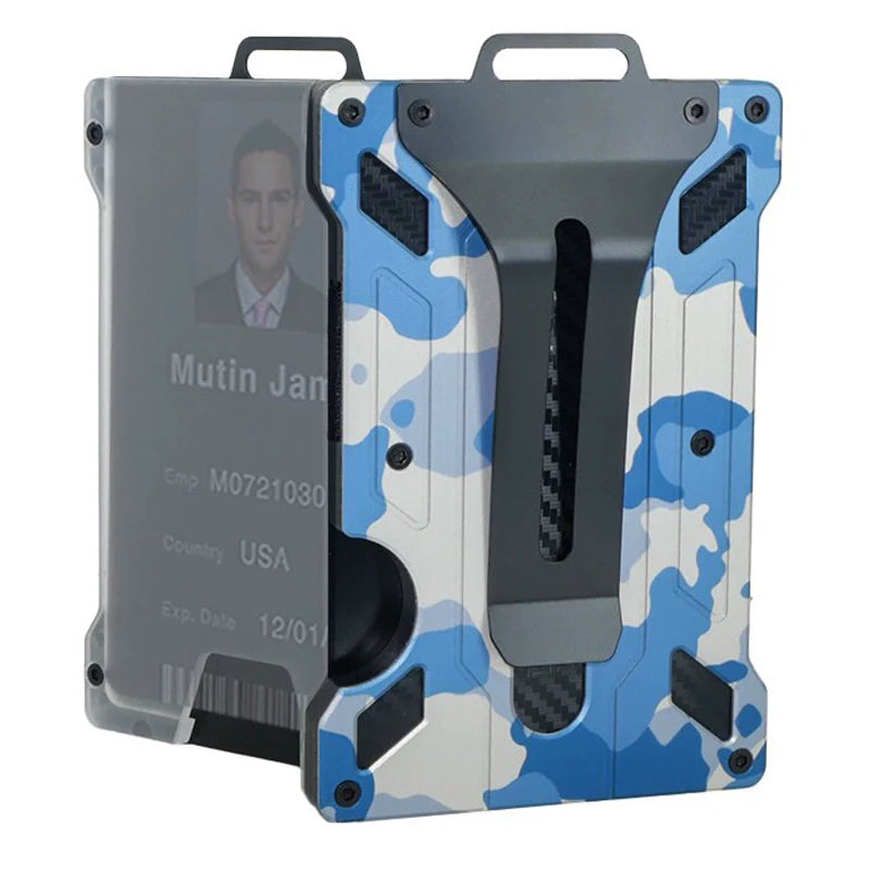 RFID Blocking Slim Lightweight Multi-Functional Card Holder