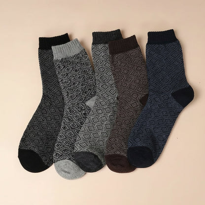 5 Pairs Pack- cotton socks package (mixed color pre-pack)