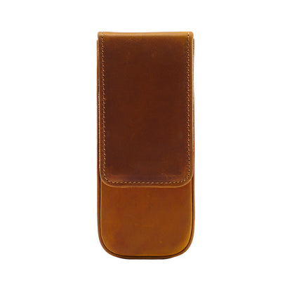 Crazy Horse Skin - Pen Storage Box (Pack of Three/Pack of Six)