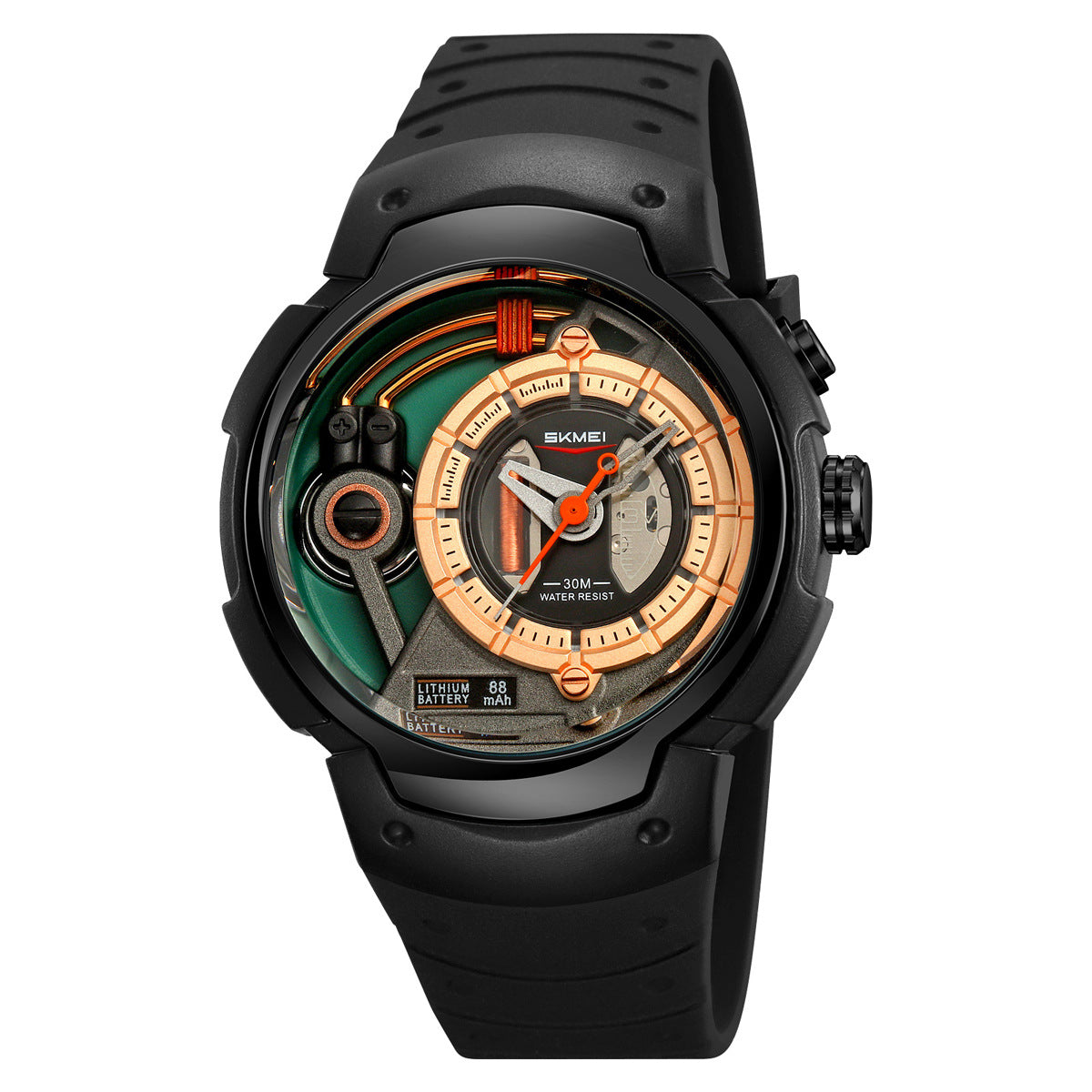 SKMEI-Fashion Business Men's Waterproof Quartz Watch-2531