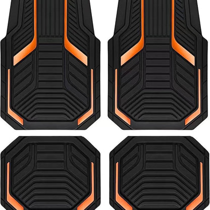 Car Floor Mats - 4-Piece Set (Easy to Maintain)