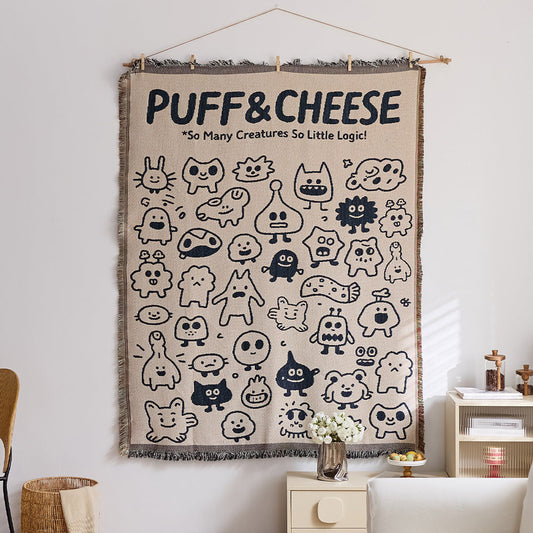 Home Decor Tapestry-Monster Graffiti