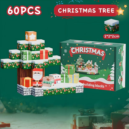 PIXEL CUBE Magnetic-[Christmas Tree] 60pcs
