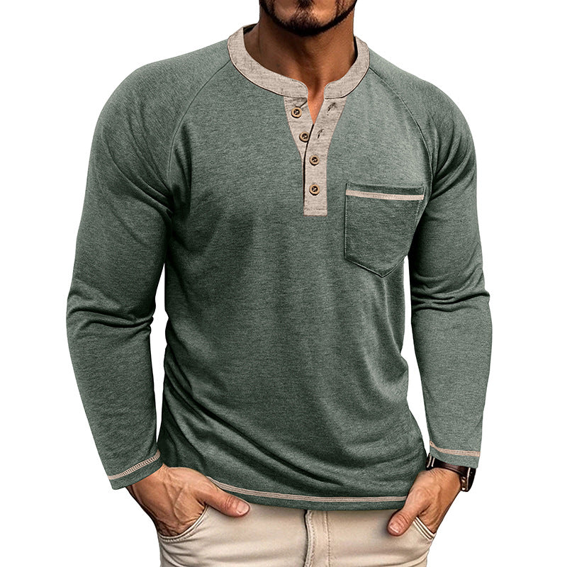 Autumn and Winter Men's Long Sleeve