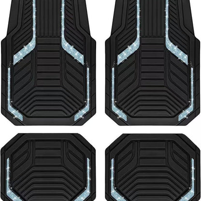 Car Floor Mats - 4-Piece Set (Easy to Maintain)
