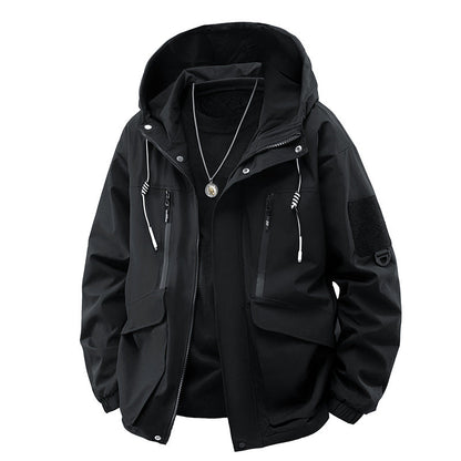 Velcro Versatile Jacket - Black