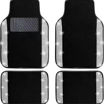 Car Floor Mats - 4-Piece Set (Easy to Maintain)
