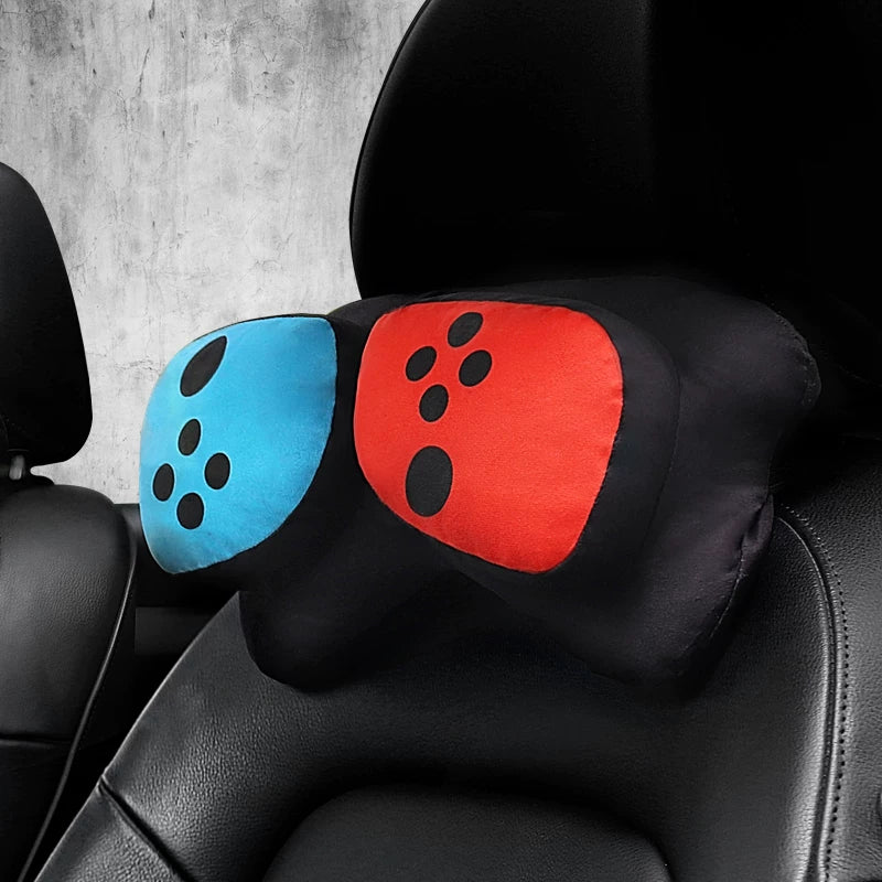 Car Headrest - Going Out Racing Headrest & Shoulder Cover& Throw Pillow