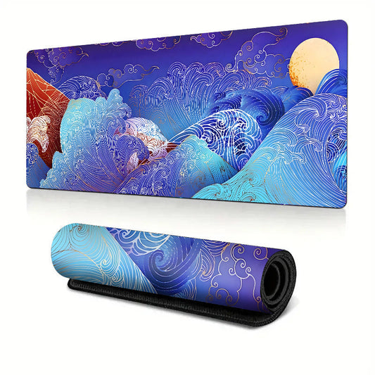 Japanese Style Desk Mat-Moon