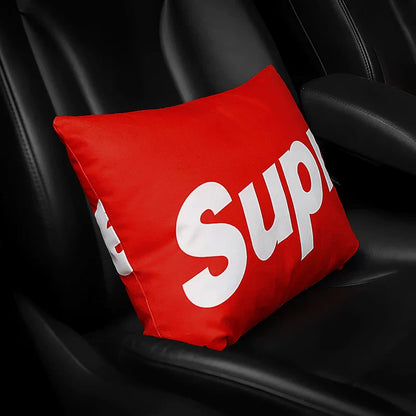 Car Headrest - Going Out Racing Headrest & Shoulder Cover& Throw Pillow