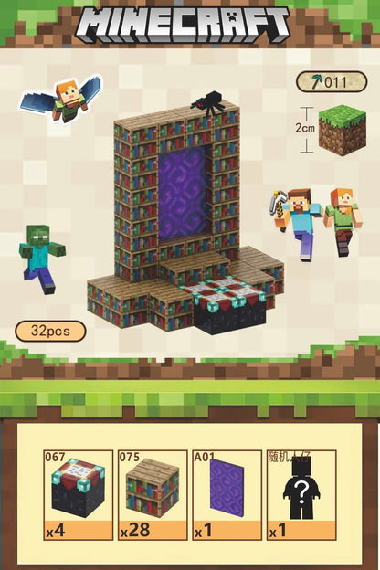 PIXEL CUBE Magnetic- [Gate of Truth] 32pcs+1dolls