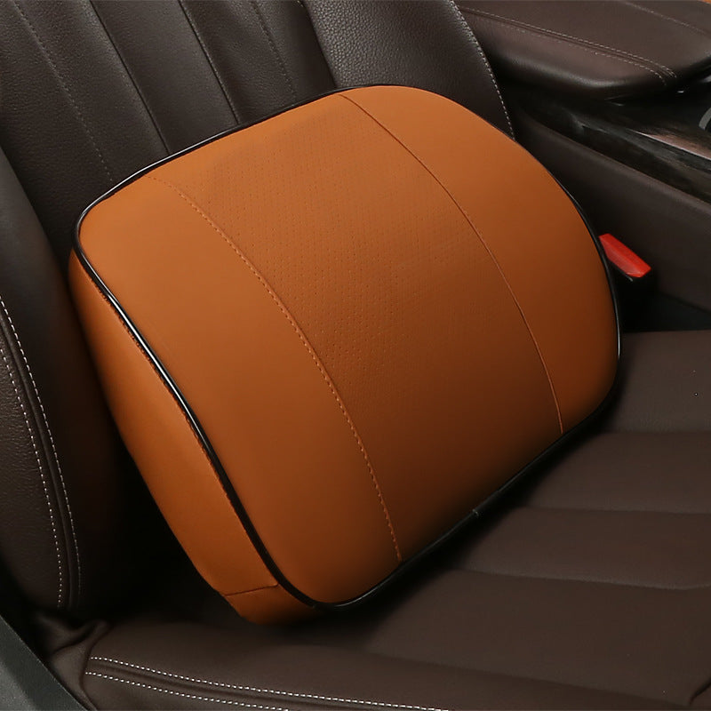 Car Headrest - Advance Level (Memory Cotton + Leather)