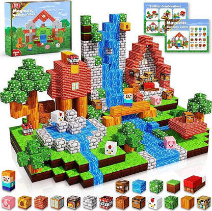 PIXEL CUBE Magnetic-[Animal Home] 100pcs