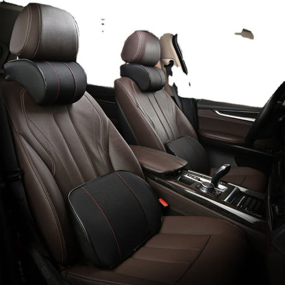 Car Headrest - Advance Level (Memory Cotton + Leather)