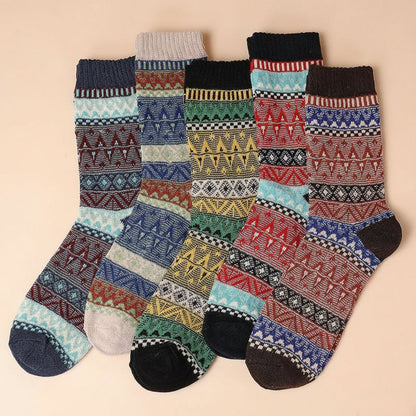 5 Pairs Pack- cotton socks package (mixed color pre-pack)
