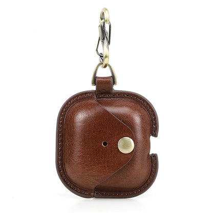 Cowhide earphone cover-airpods4