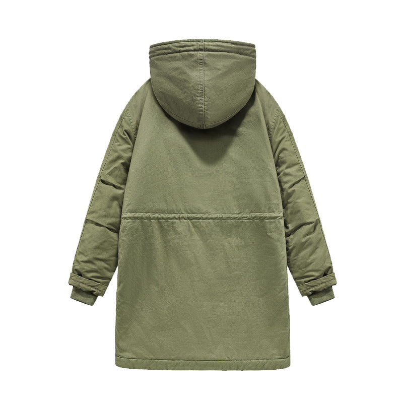 Sherpa Lined Parka -Army Green