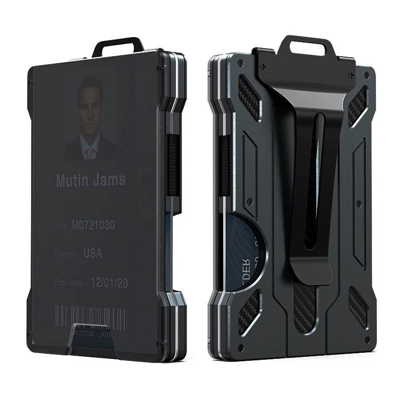 RFID Blocking Slim Lightweight Multi-Functional Card Holder