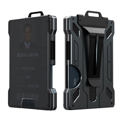 RFID Blocking Slim Lightweight Multi-Functional Card Holder